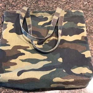 Jcrew camo tote